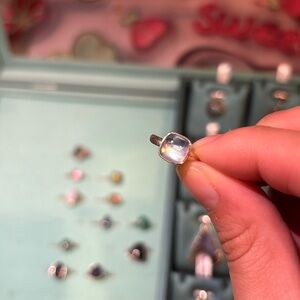 Size 6.75 moonstone ring